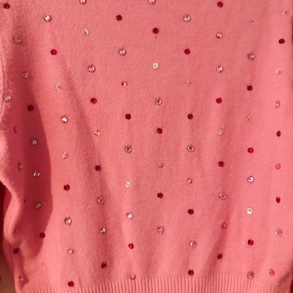 SEQUINS AND RHINESTONES SWEATER - Picture 5 of 7